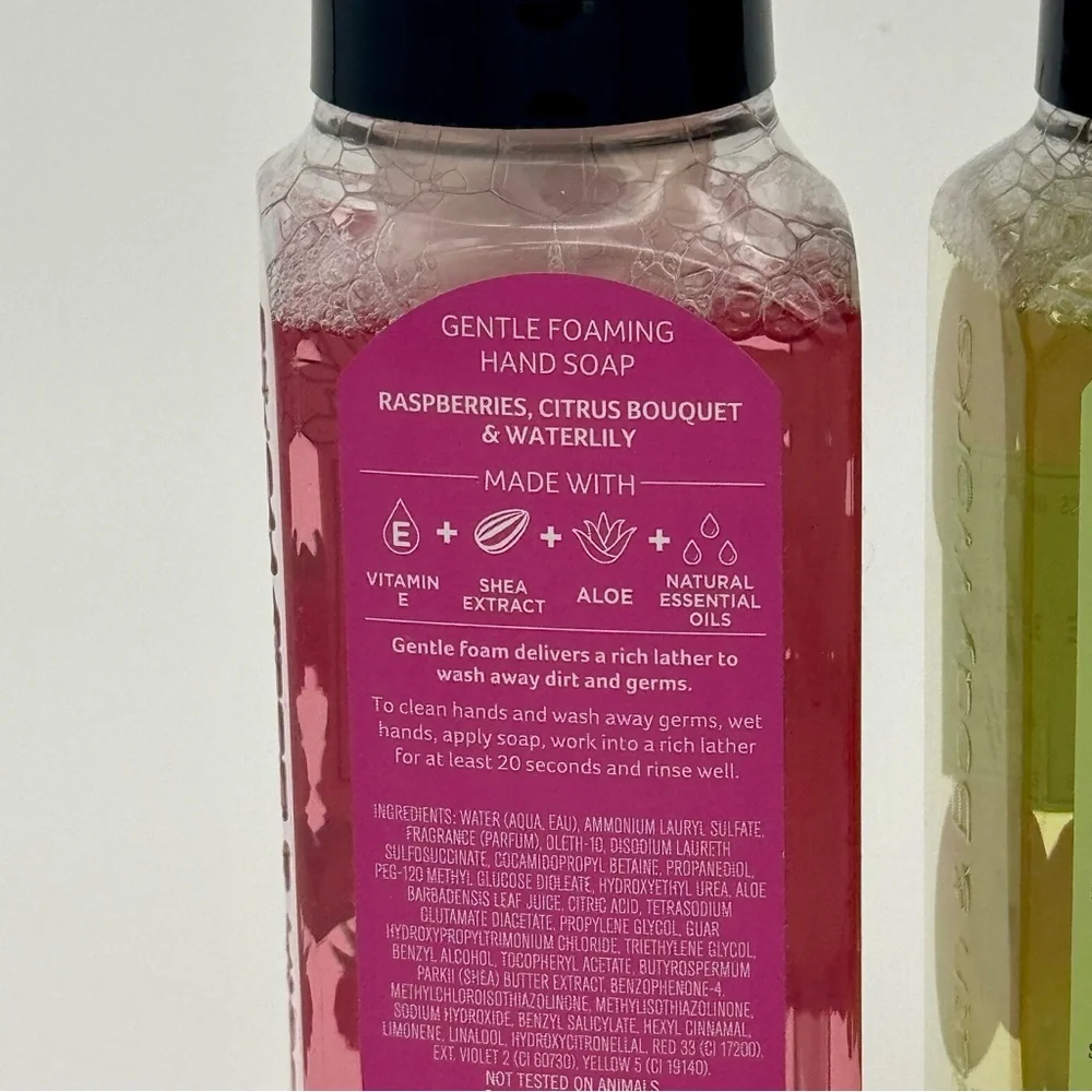 Bath & Body Works Tropical Hand Soaps White Raspberries & Pineapple Mango NWT